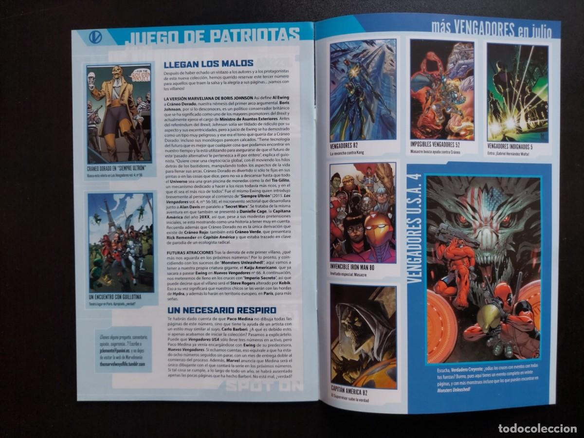 C&oacute;mics: Vengadores U.S.A. n&ordm; 3 - Panini C&oacute;mics - 2017 - Foto 5
