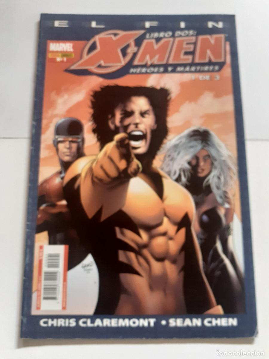 C&oacute;mics: X-MEN: EL FIN - LIBRO DOS: H&Eacute;ROES Y M&Aacute;RTIRES - N&ordm; 1 - Panini - Foto 1