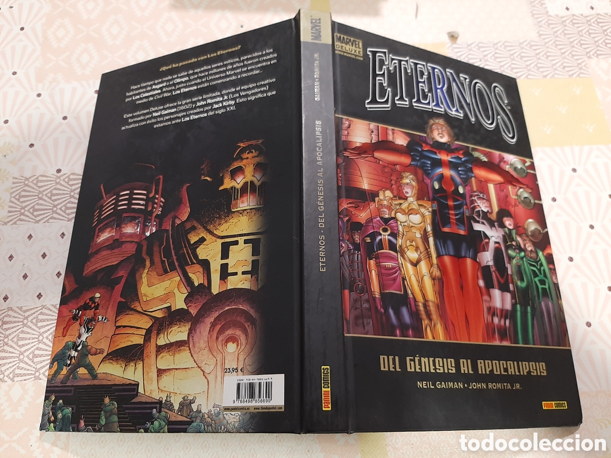 C&oacute;mics: Eternos, Marvel Deluxe, Del G&eacute;nesis al Apocalipsis - Foto 2