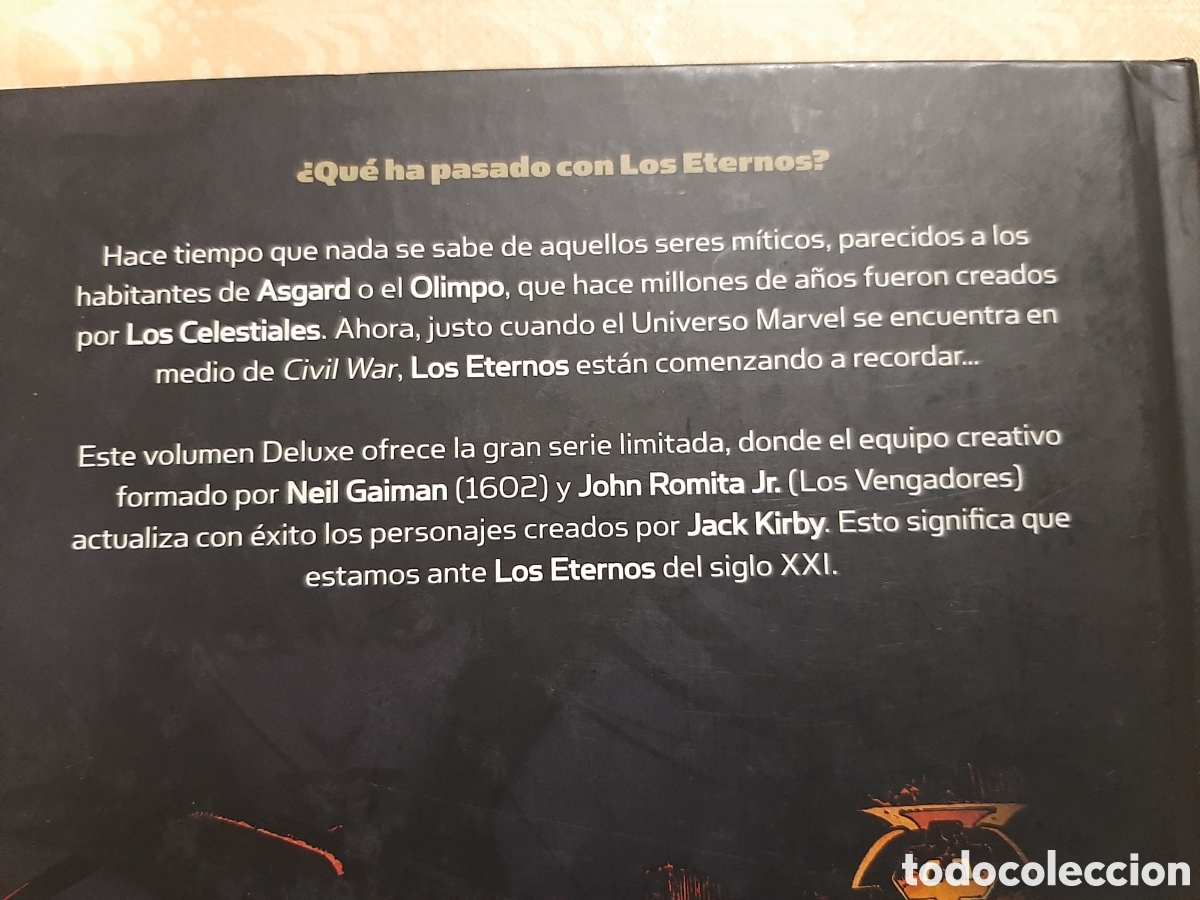 C&oacute;mics: Eternos, Marvel Deluxe, Del G&eacute;nesis al Apocalipsis - Foto 3