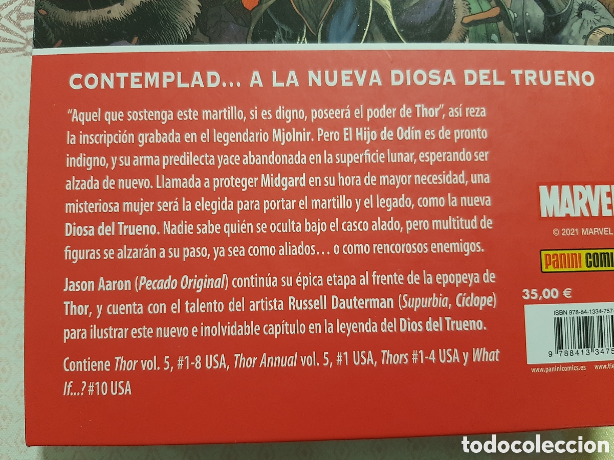 C&oacute;mics: Thor 3, La Diosa del trueno, Marvel Now! Deluxe - Foto 3