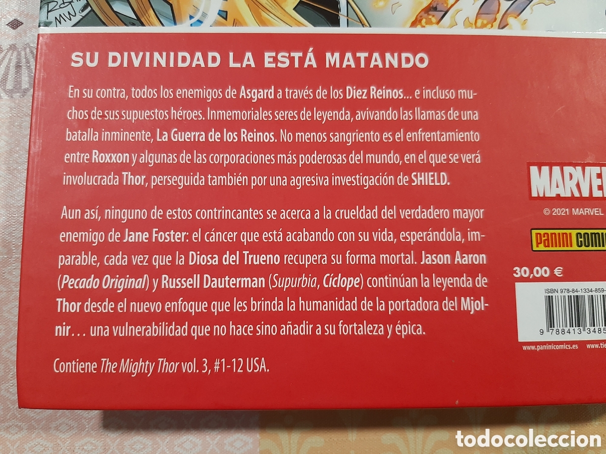 C&oacute;mics: Thor 4, Diosa del trueno, El trueno en las venas. - Foto 3