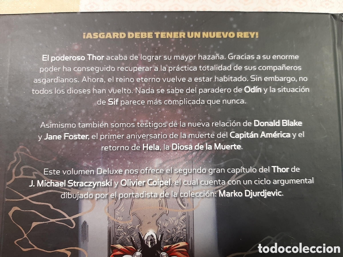 C&oacute;mics: Thor, D&iacute;as de trueno. Marvel Deluxe - Foto 3