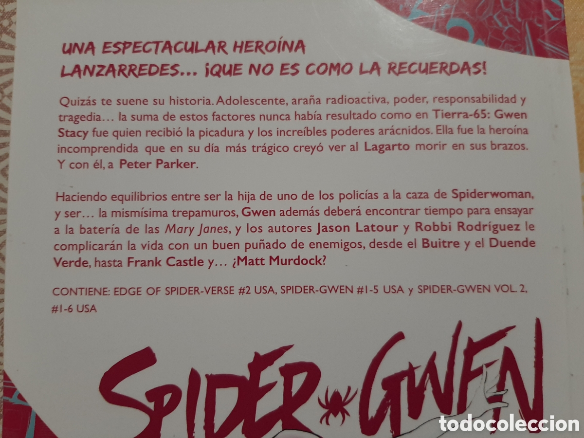 C&oacute;mics: Spider Gwen, Un gran poder 272 p&aacute;ginas - Foto 3