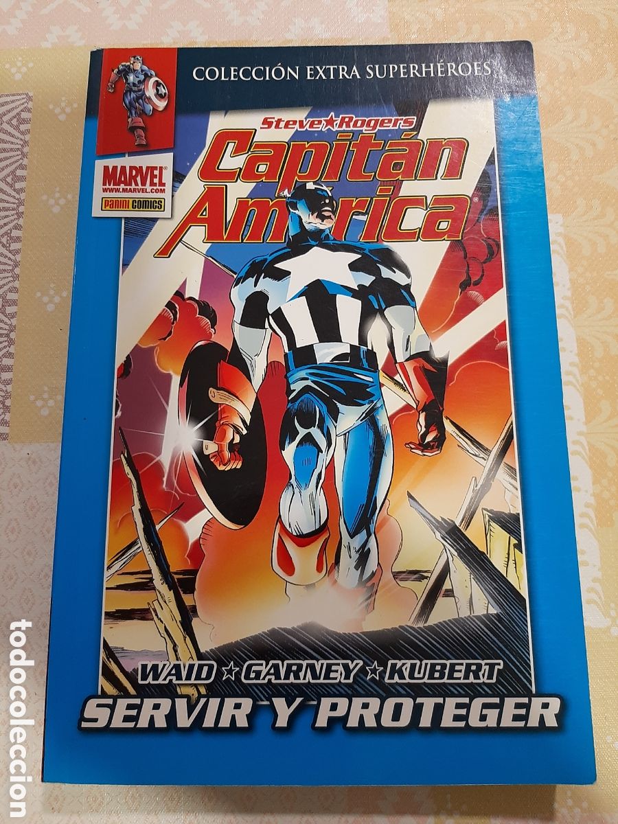 C&oacute;mics: Capit&aacute;n Am&eacute;rica, Servir y proteger, Colecci&oacute;n extra superh&eacute;roes - Foto 1