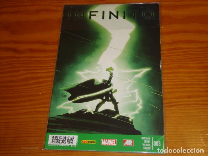 C&oacute;mics: Infinito #3 doblez en portada - Foto 1