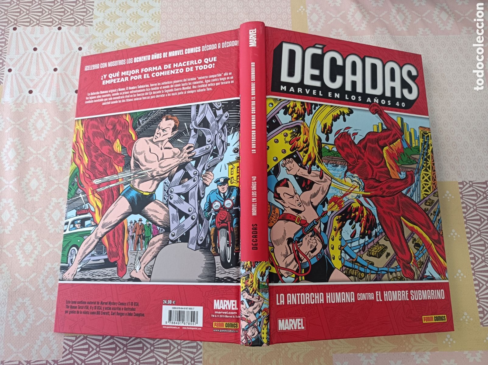 C&oacute;mics: D&eacute;cadas - Marvel en los a&ntilde;os 40 - panini - Foto 2