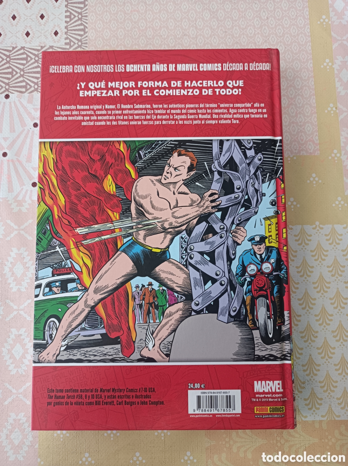 C&oacute;mics: D&eacute;cadas - Marvel en los a&ntilde;os 40 - panini - Foto 3