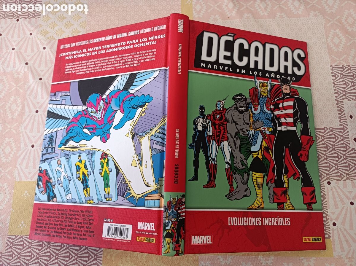 C&oacute;mics: D&eacute;cadas - Marvel en los a&ntilde;os 80 - panini - Foto 2