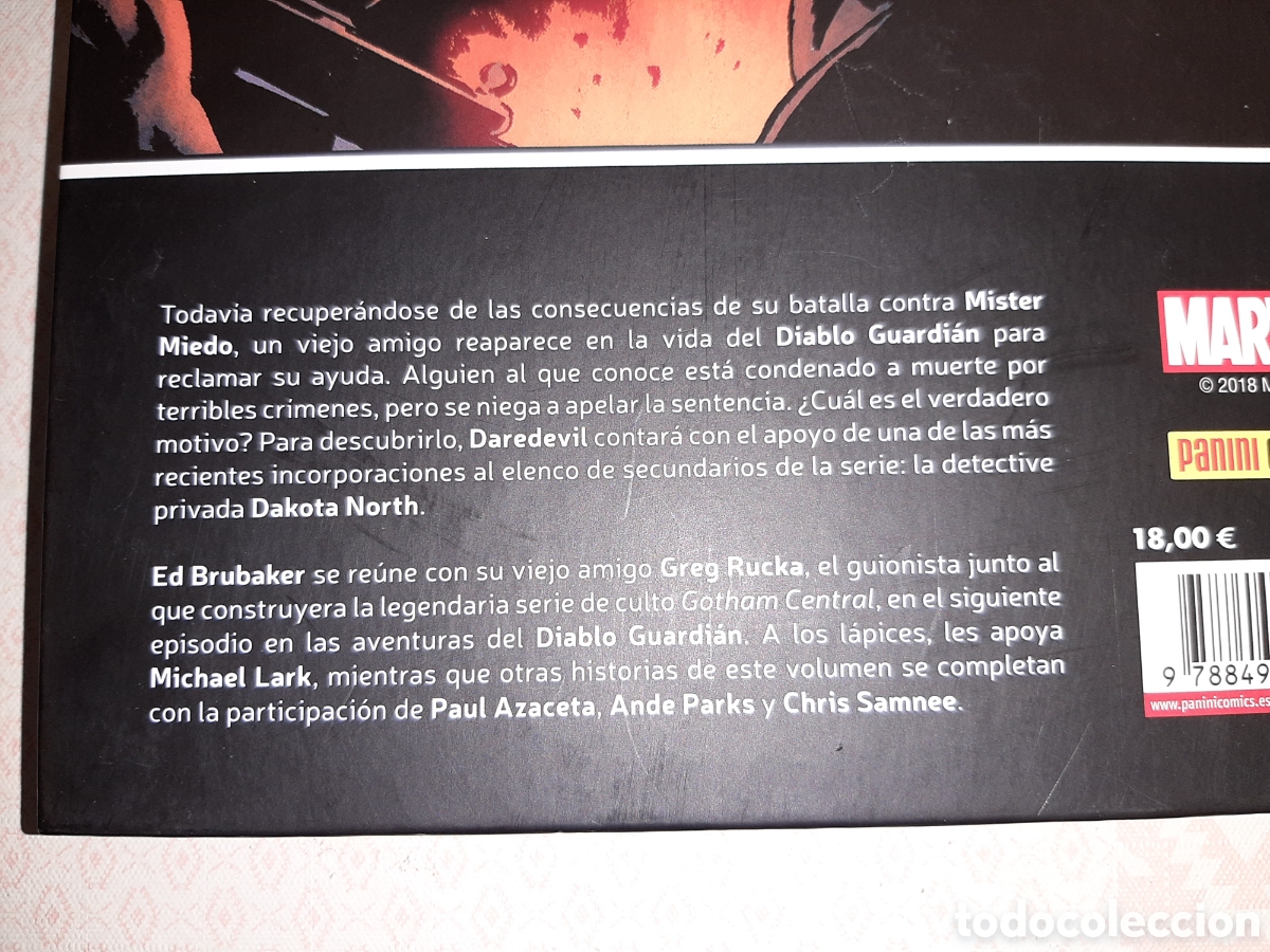 C&oacute;mics: Marvel Saga Daredevil n&deg; 19, Cruel e inusual, Brubaker - Foto 3
