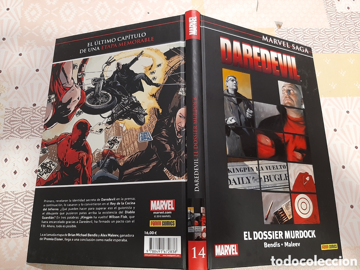 C&oacute;mics: Marvel Saga Daredevil 14, El Dossier Murdock, Bendis Maleev - Foto 2