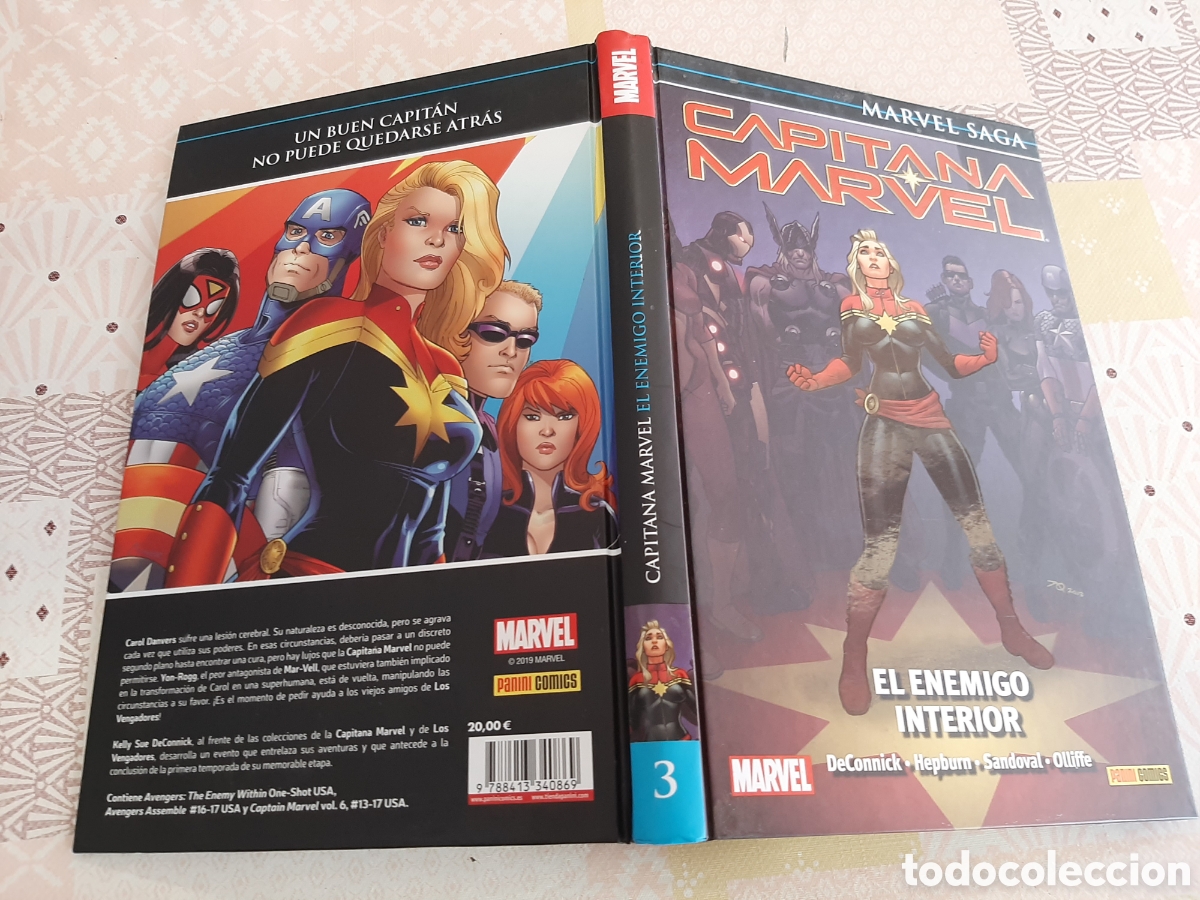C&oacute;mics: Capitana Marvel 3, Marvel Saga, El enemigo Interior - Foto 2