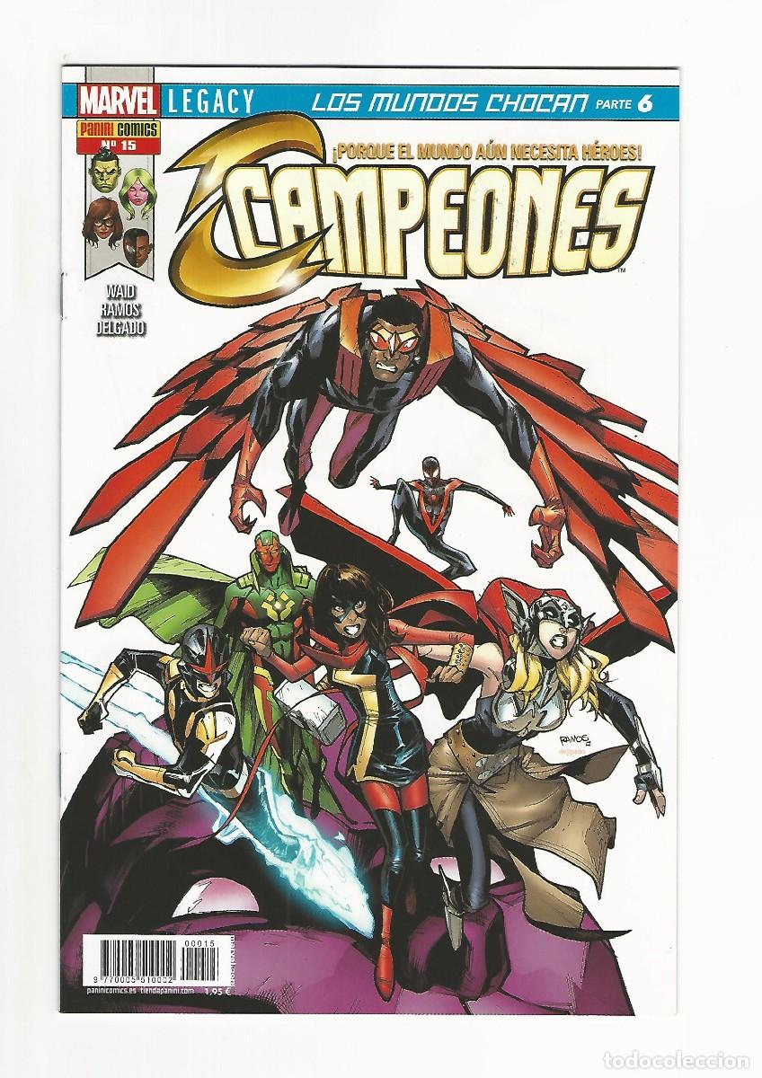 C&oacute;mics: Panini. Campeones 15. Waid. Ramos. Delgado. - Foto 1