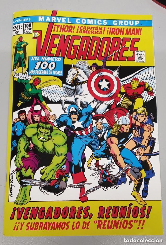 C&oacute;mics: VENGADORES # 100 - MARVEL FACS&Iacute;MIL - PANINI - Foto 1