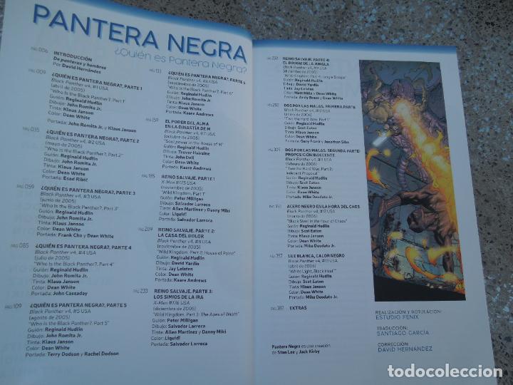 C&oacute;mics: PANTERA NEGRA - 1 - MARVEL &iquest;QUIEN ES PANTERA NEGRA ? PANINI -2017 MARVEL COLLECTION - Foto 5