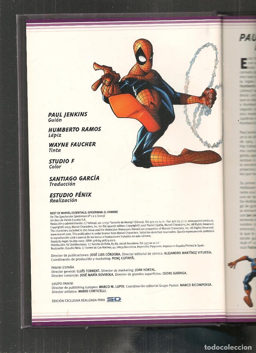 spiderman. el hambre. tapa dura. panini comics( - Buy Other comics from the  publisher Panini on todocoleccion