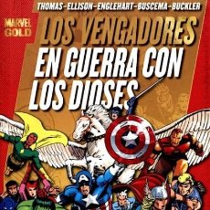 Cómics: MARVEL GOLD LOS VENGADORES EN GUERRA CON LOS DIOSES - PANINI - MUY BUEN ESTADO. Lote 402302869