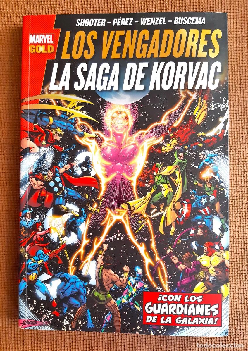 C&oacute;mics: LOS VENGADORES - LA SAGA DE KORVAC (MARVEL GOLD) - Foto 1