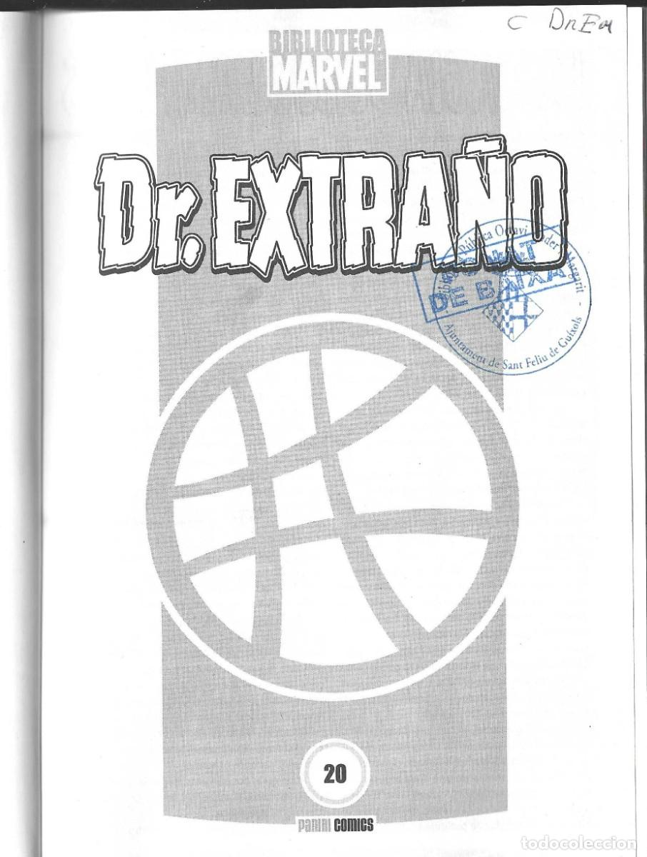 C&oacute;mics: BIBLIOTECA MARVEL -- DR. EXTRA&Ntilde;O -- N&ordm; 20 - Foto 2