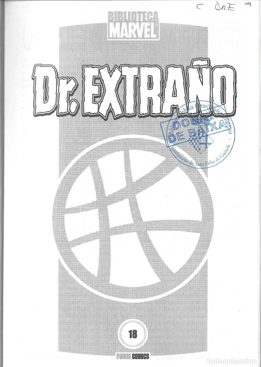 C&oacute;mics: BIBLIOTECA MARVEL -- DR. EXTRA&Ntilde;O -- N&ordm; 18 - Foto 2