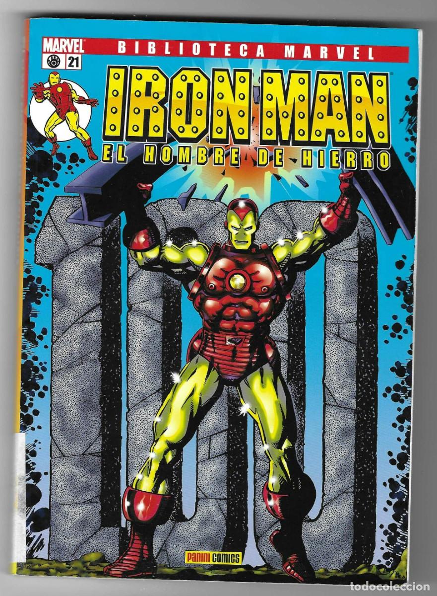 C&oacute;mics: BIBLIOTECA MARVEL -- IRON MAN -- N&ordm; 21 - Foto 1