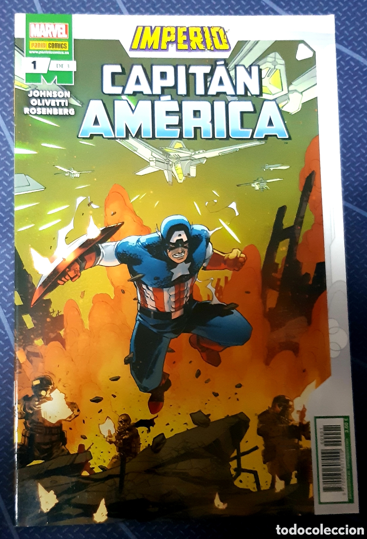 C&oacute;mics: TEBEOS-COMICS CANDY ● IMPERIO 1 CAPITAN AM&Eacute;RICA ● PANINI ● AA99 X0123 ● - Foto 1