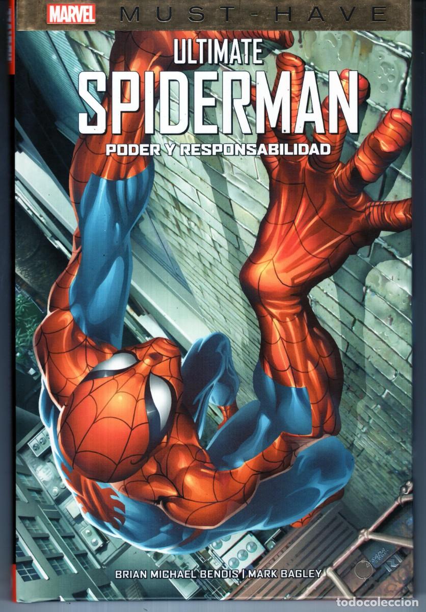 C&oacute;mics: MARVEL MUST-HAVE N&ordm; 29 ULTIMATE SPIDERMAN PODER Y RESPONSABILIDAD - PANINI - CARTONE IMPECABLE MTFA - Foto 1