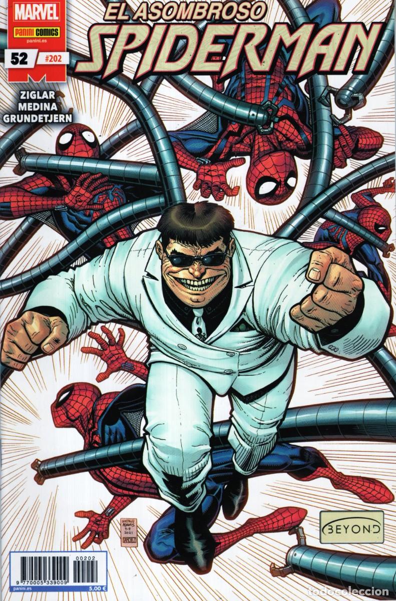 C&oacute;mics: EL ASOMBROSO SPIDERMAN VOL. 7 N&ordm; 202 / 52 - PANINI - IMPECABLE - Foto 1