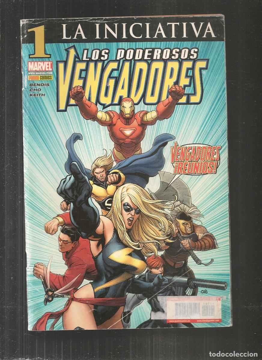 C&oacute;mics: LOS PODEROSOS VENGADORES. N&ordm; 1. LA INICIATIVA. PANINI COMICS. (B/A48.1) - Foto 1