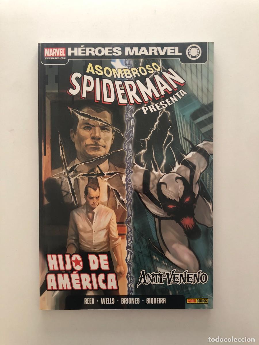 C&oacute;mics: Hijo de Am&eacute;rica y Anti-Veneno [TPB H&eacute;roes Marvel]