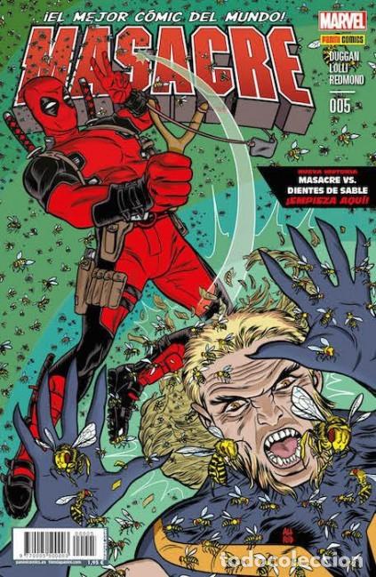 C&oacute;mics: MASACRE VOL. 3 N&ordm; 5 - PANINI - BUEN ESTADO - Foto 1
