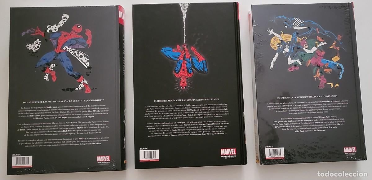 C&oacute;mics: Pack Marvel H&eacute;roes. Peter Parker, El Espectacular Spiderman. (COMPLETA). Los 3 tomos. - Foto 2