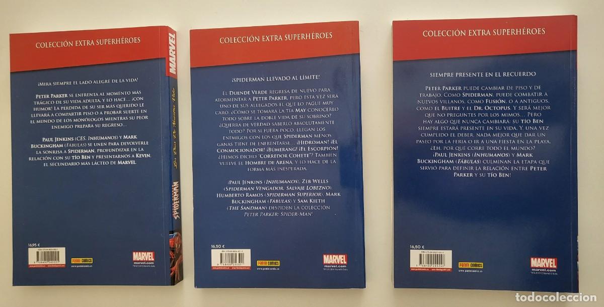 C&oacute;mics: Pack Colecci&oacute;n Extra Superh&eacute;roes. Peter Parker. 3 VOLUMENES. - Foto 2