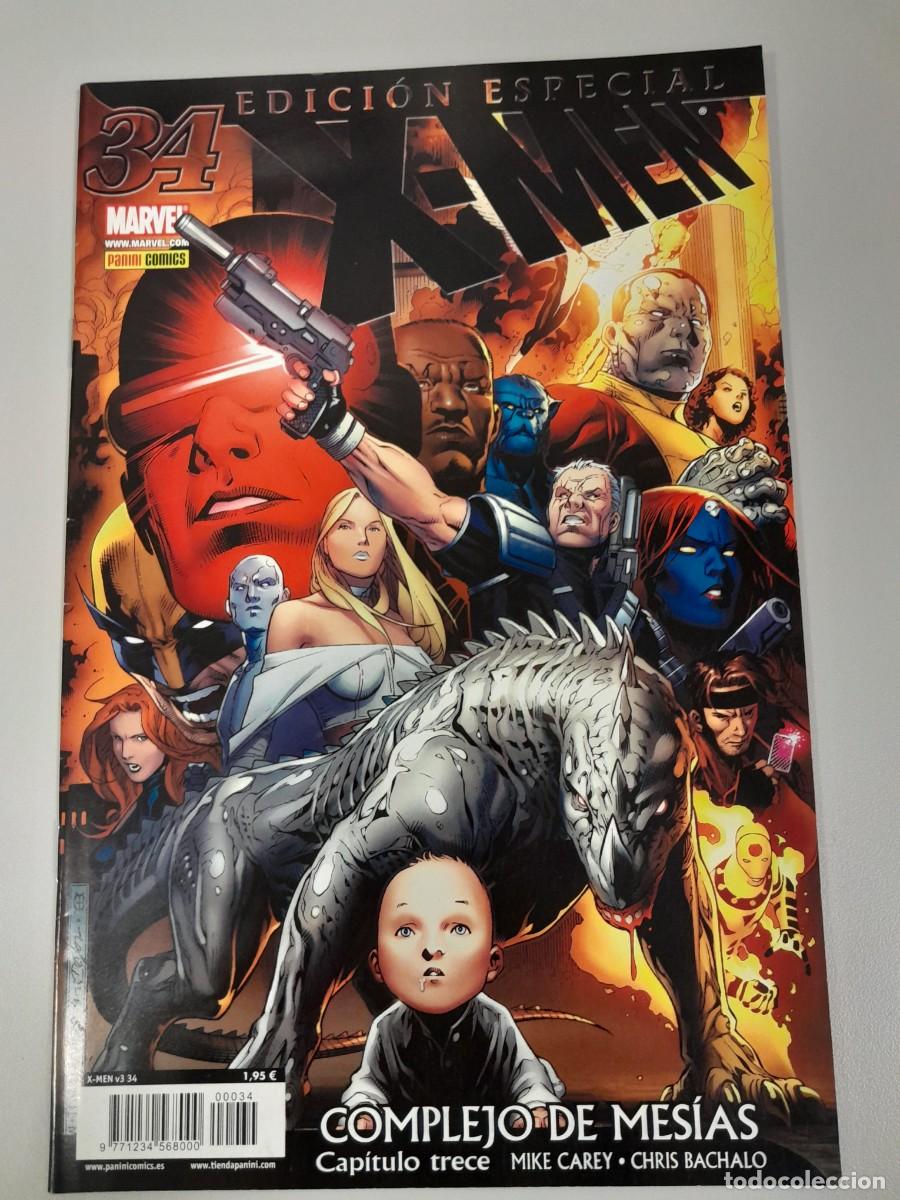 C&oacute;mics: X MEN VOL. 3 N&ordm; 34 - COMPLEJO DE MESIAS - PANINI - Foto 1
