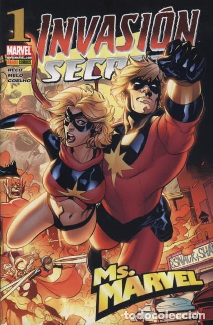 Fumetti: INVASION SECRETA MS. MARVEL N&ordm; 1 - PANINI - ESTADO EXCELENTE