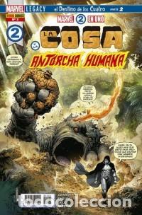 C&oacute;mics: MARVEL 2 EN UNO N&ordm; 2 LA COSA Y LA ANTORCHA HUMANA - PANINI - IMPECABLE - Foto 1