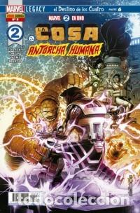 C&oacute;mics: MARVEL 2 EN UNO N&ordm; 6 LA COSA Y LA ANTORCHA HUMANA - PANINI - IMPECABLE - Foto 1