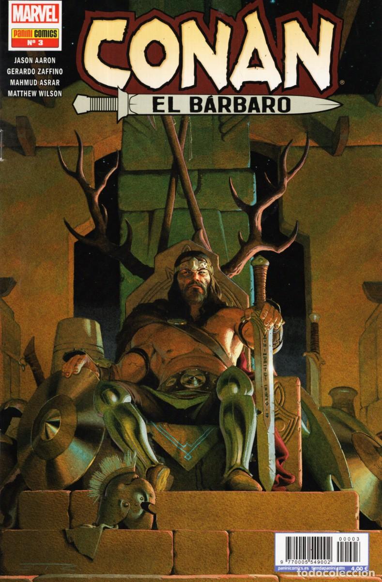 C&oacute;mics: CONAN EL BARBARO N&ordm; 3 - PANINI - IMPECABLE - Foto 1