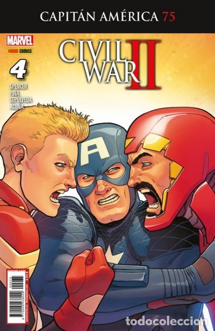 C&oacute;mics: CAPITAN AMERICA VOL. 8 N&ordm; 75 / 4 - PANINI - IMPECABLE