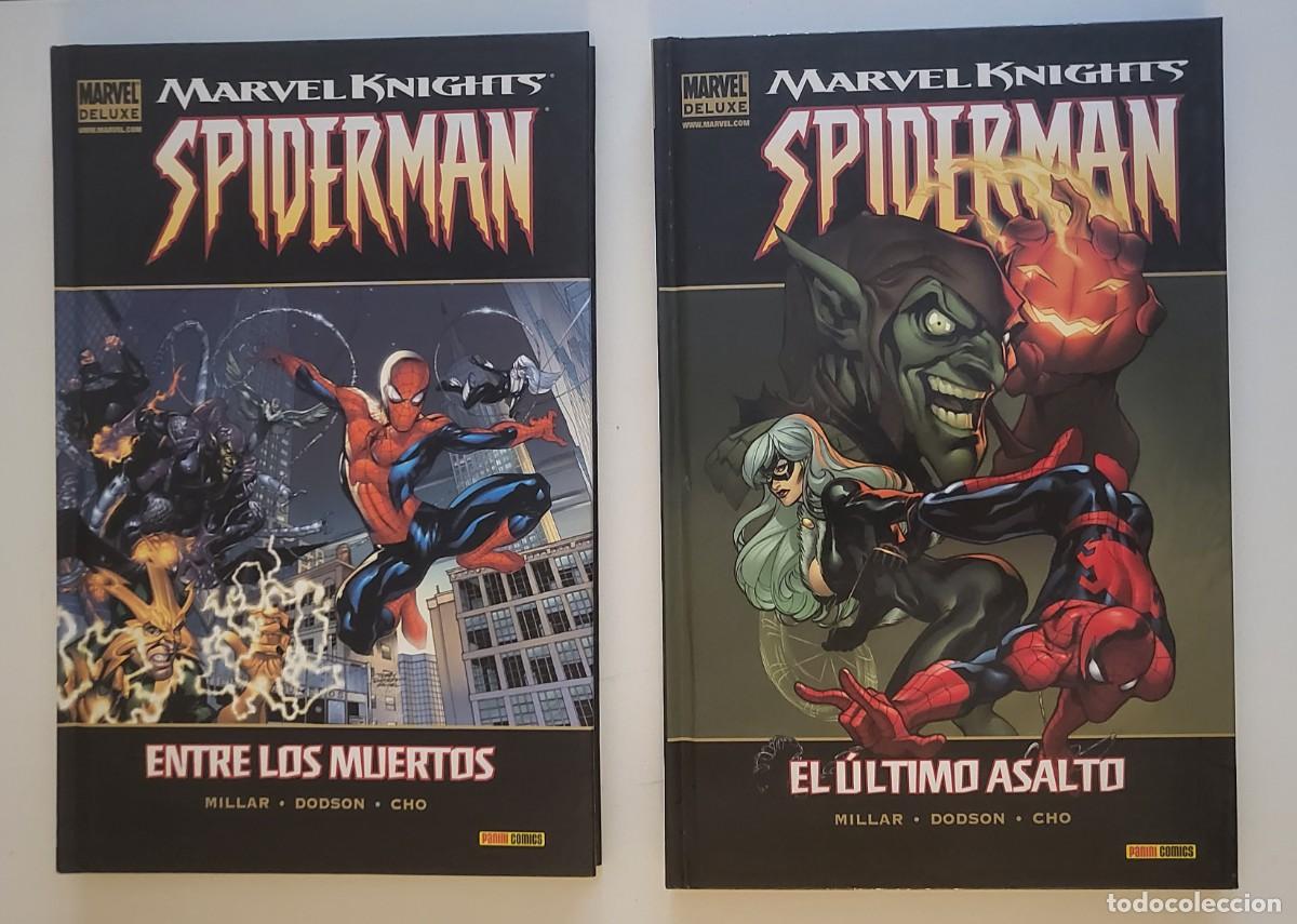 C&oacute;mics: PACK MARVEL DELUXE. MARVEL KNIGHTS SPIDERMAN. TOMOS 1 Y 2. COMPLETA - Foto 1