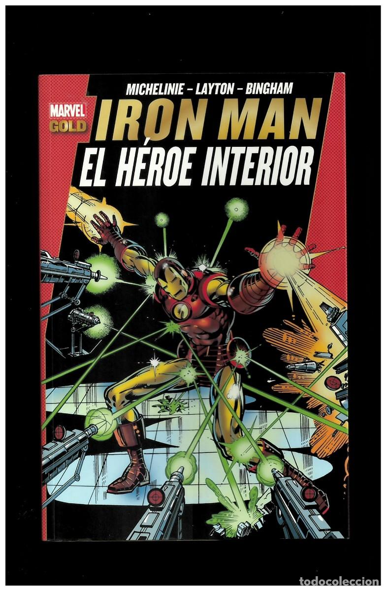 C&oacute;mics: Iron man, el h&eacute;roe interior, Panini en perfecto estado - Foto 1