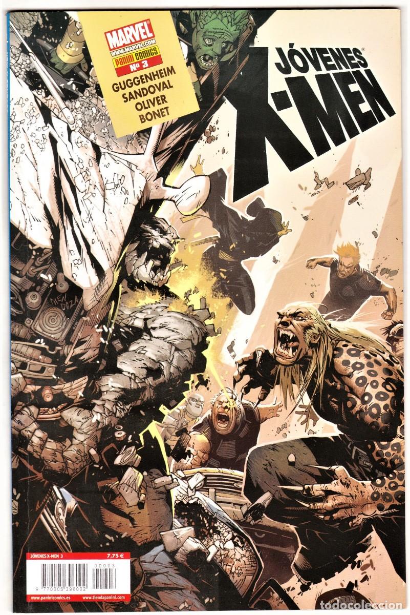C&oacute;mics: J&Oacute;VENES X-MEN - COLECCI&Oacute;N COMPLETA de 3 tomos. Panini, 2009. - Foto 5