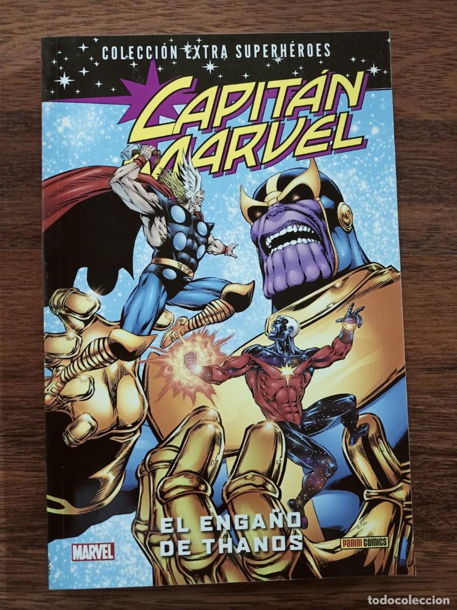 C&oacute;mics: CAPITAN MARVEL. EL ENGA&Ntilde;O DE THANOS. COL. EXTRA SUPERHEROES - Foto 1