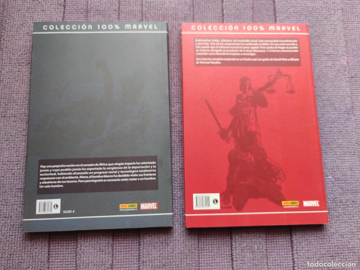 C&oacute;mics: DOS TOMOS 100% MARVEL (PANINI). DAREDEVIL+ PANTERA NEGRA. - Foto 4