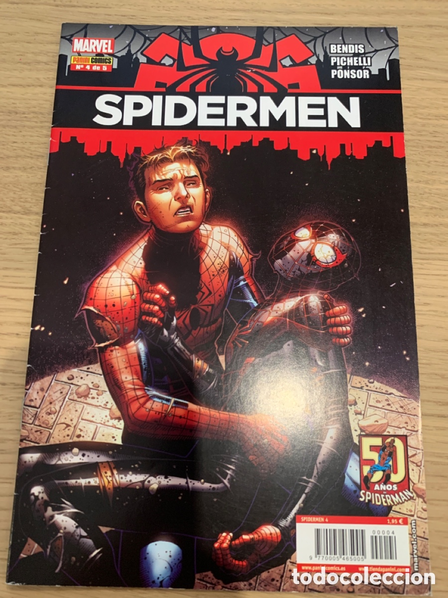 C&oacute;mics: Spidermen 4 (de 5) - (Grapa) - Bendis, Pichelli, Ponsor - Panini / Marvel