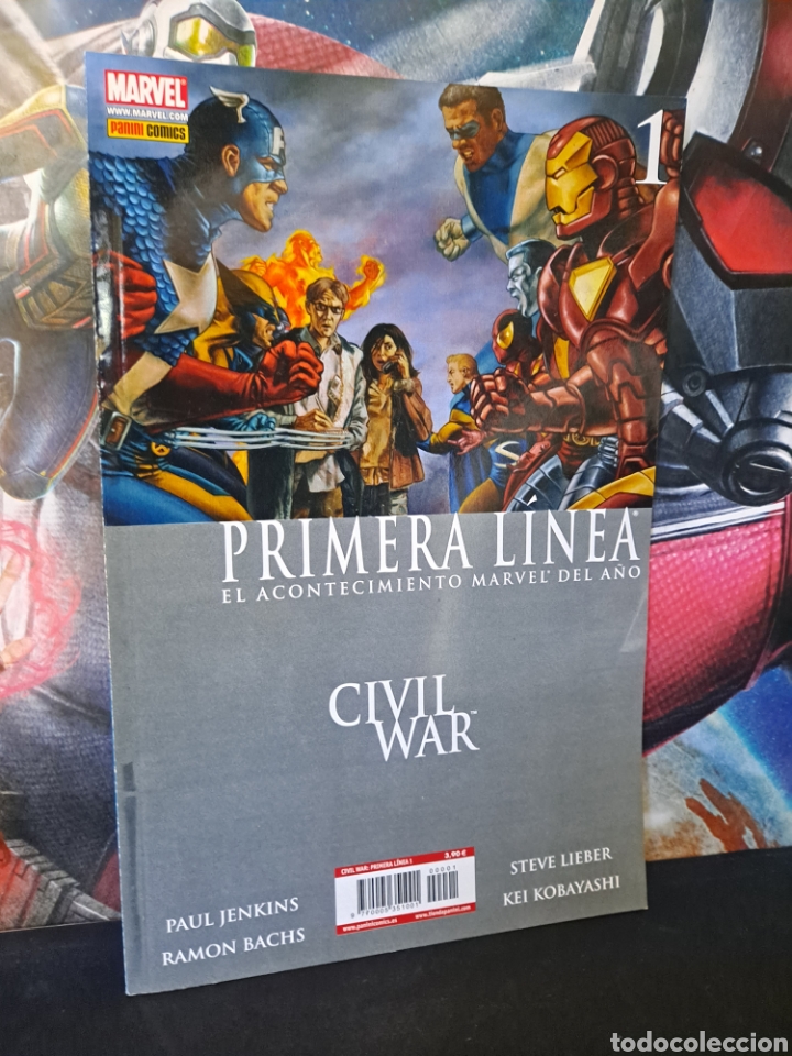 Comics: EXCELENTE ESTADO PRIMERA LINEA 1 PANINI COMICS TAPA BLANDA