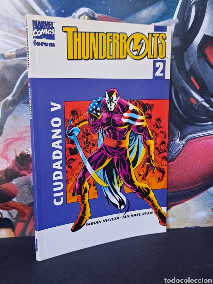 Fumetti: EXCELENTE ESTADO THUNDERBOLTS 2 CIUDADANO V FORUM COMICS GRAPA TAPA BLANDA