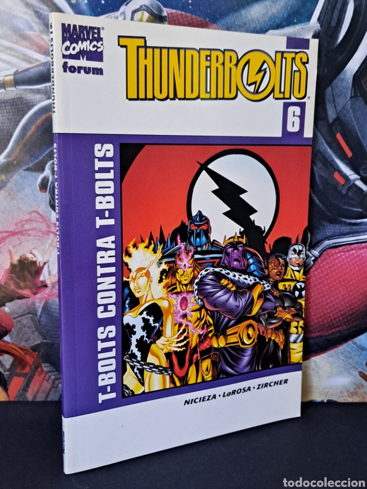 Comics: EXCELENTE ESTADO THUNDERBOLTS 6 T-BOLTS CONTRA T-BOLTS FORUM COMICS GRAPA TAPA BLANDA