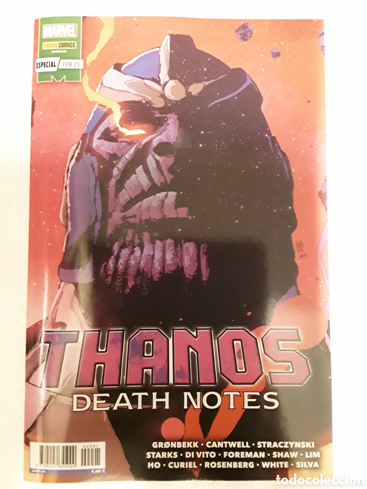 C&oacute;mics: Thanos. Death notes (grapa) - Panini / Marvel - Foto 1