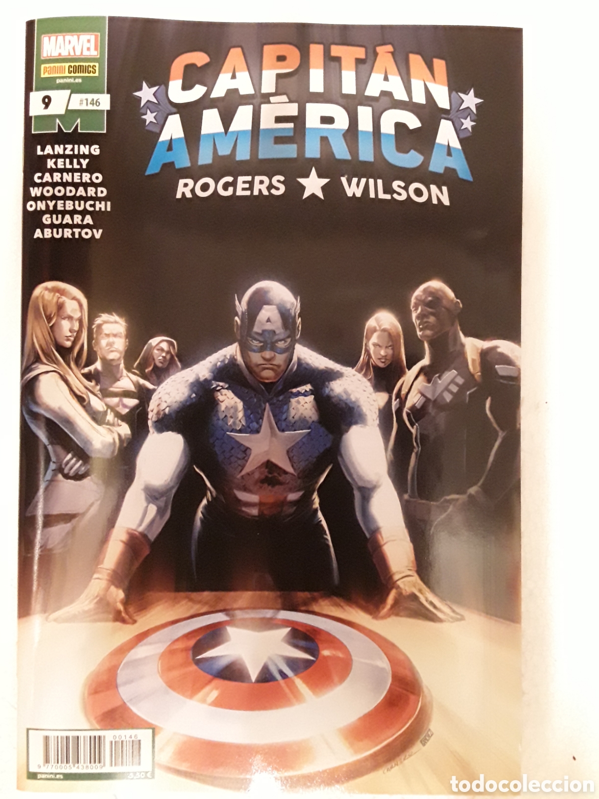 C&oacute;mics: Capit&aacute;n Am&eacute;rica. Rogers Wilson 9 / 146 (grapa) - Panini / Marvel - Foto 1